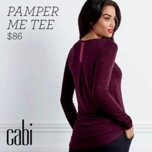 Cabi pamper me tee size medium nwot #3062 long sleeve
